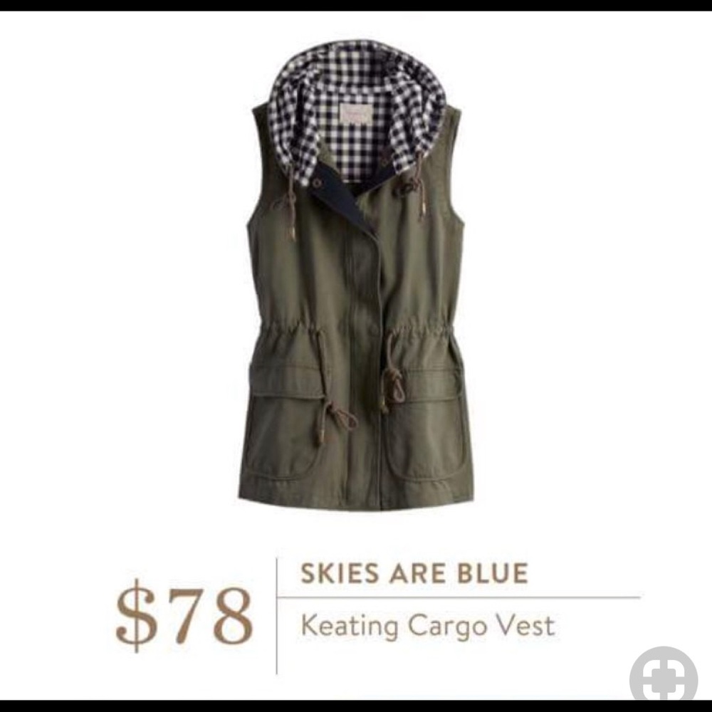 Small Skies are Blue Keating Cargo Vest